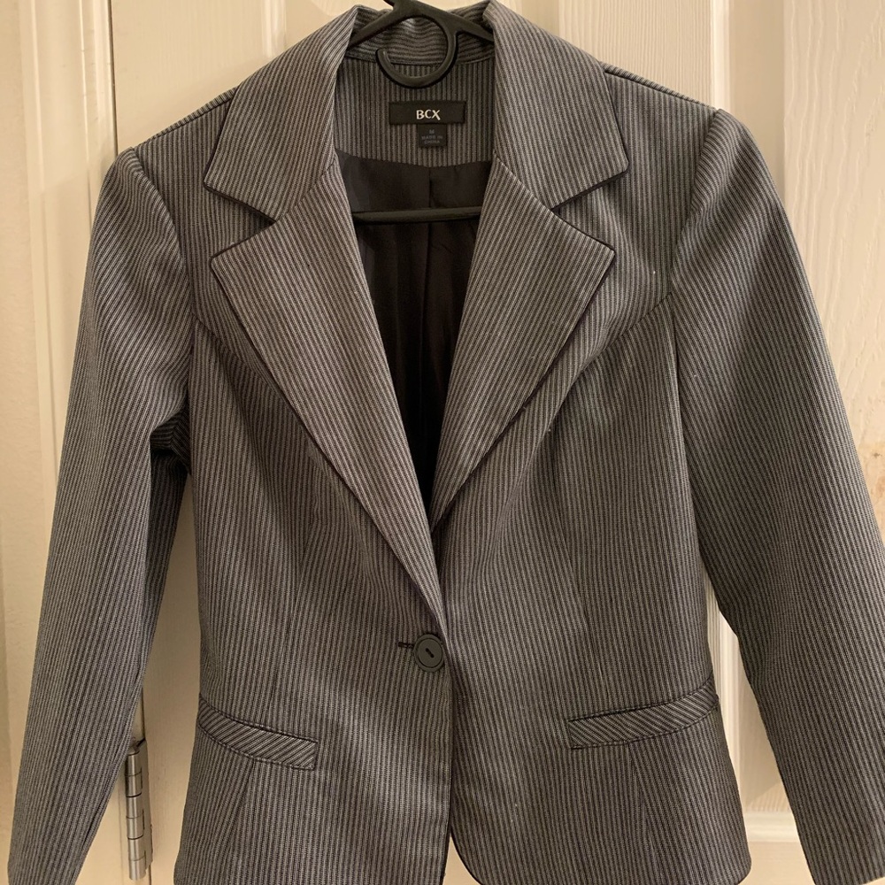BCX gray suit